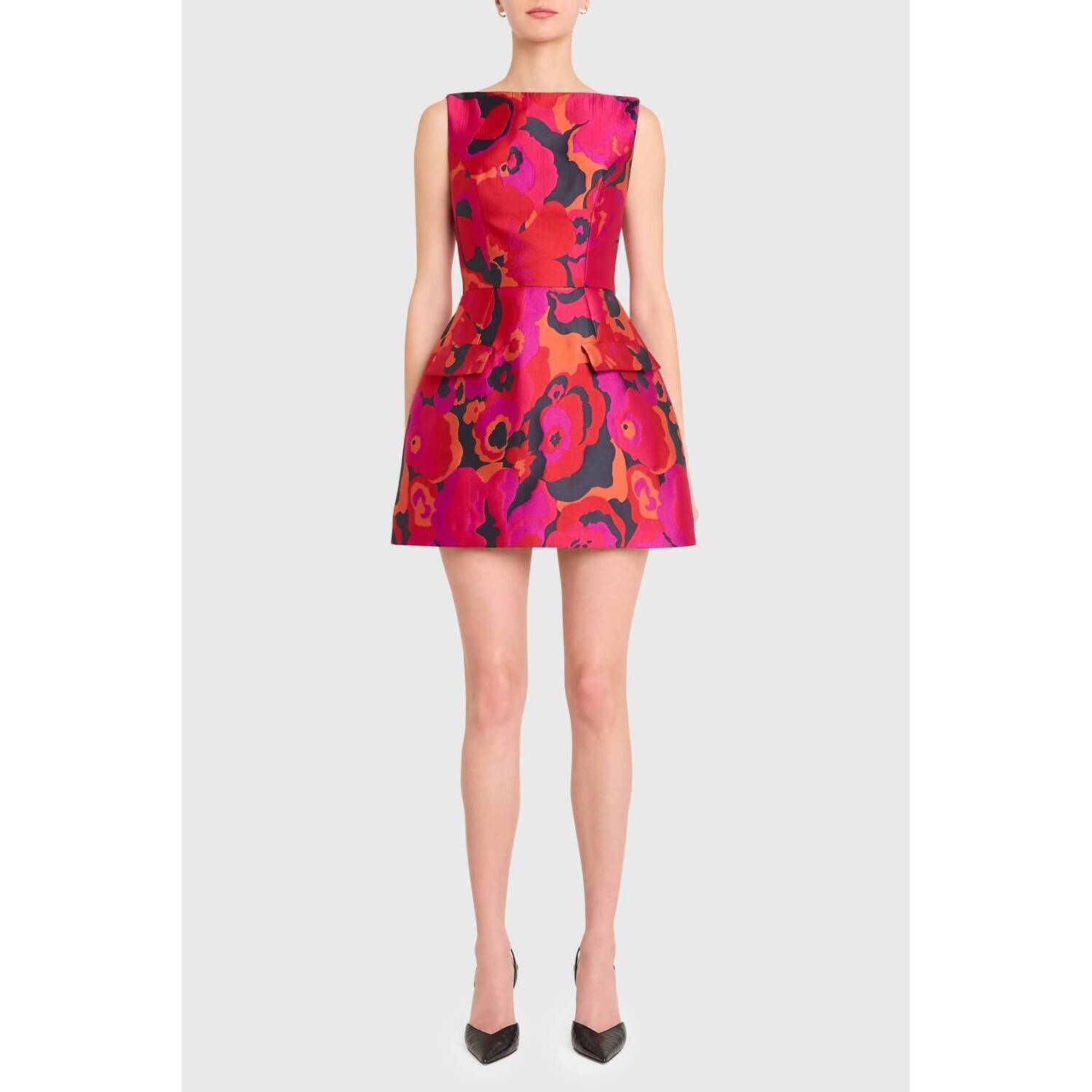 New Amanda Uprichard Banco Dress In Pink Multi